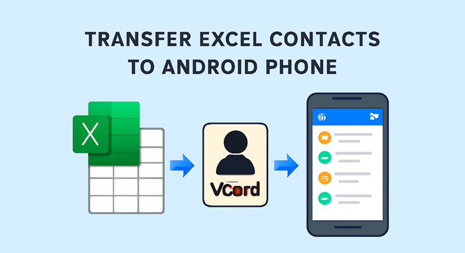 How to Transfer Excel Contacts to Android Phone? 2 Instant Ways