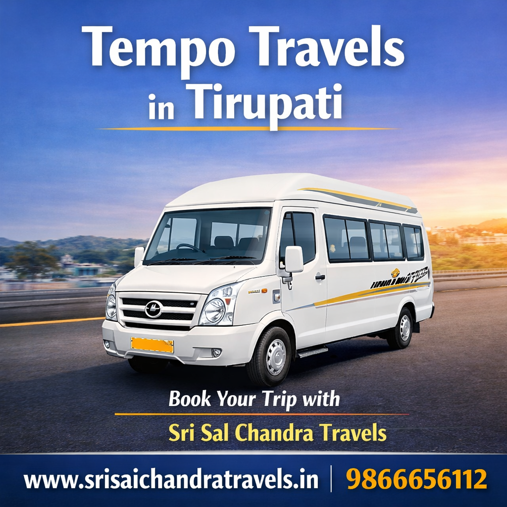 Best Tempo Travels in Tirupati for Comfortable Temple Trips