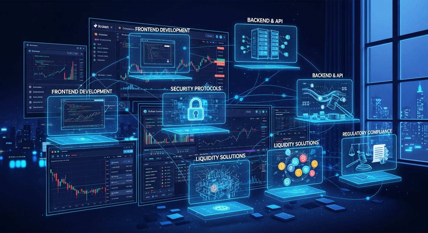 How to Build a Crypto Exchange Like Kraken: Complete Development Guide