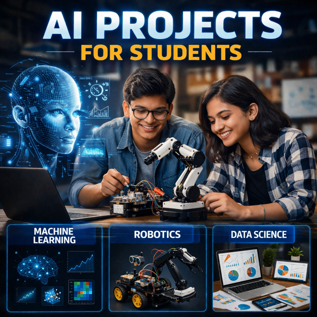 AI Projects for Students (2026): Best Final Year Ideas & Guide
