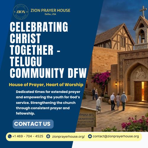 Telugu Churches in Dallas: The Role of Zion Prayer House