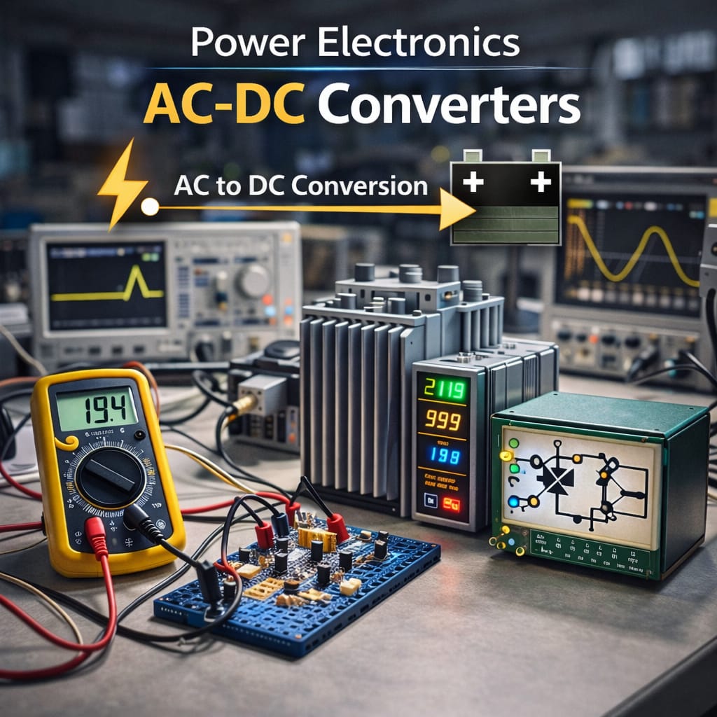 Power Electronics AC-DC Converters: A Practical Guide for Engineering Students