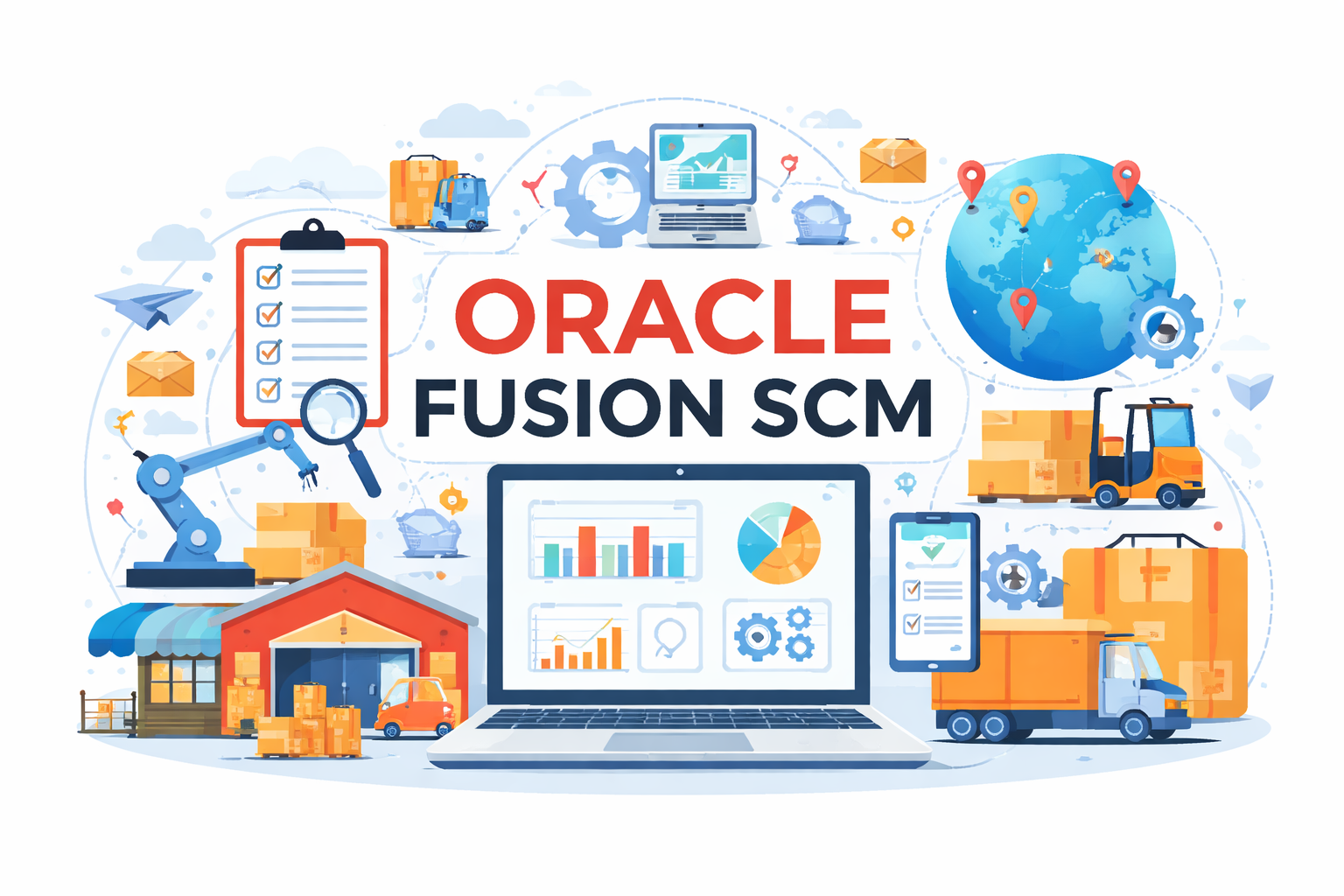Oracle Fusion SCM: A User's Guide for Beginners with Modules and Career Opportunities