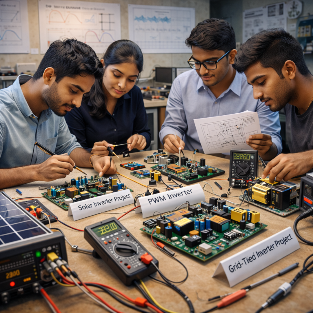 Projects on Inverters- Complete Guide for Engineering Students