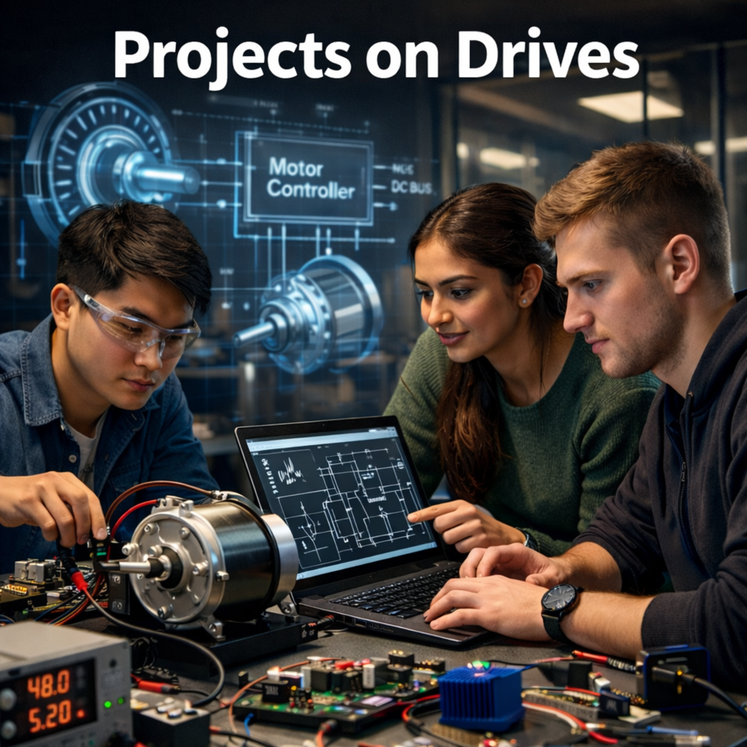 Top Projects on Drives with Applications for Engineering Students