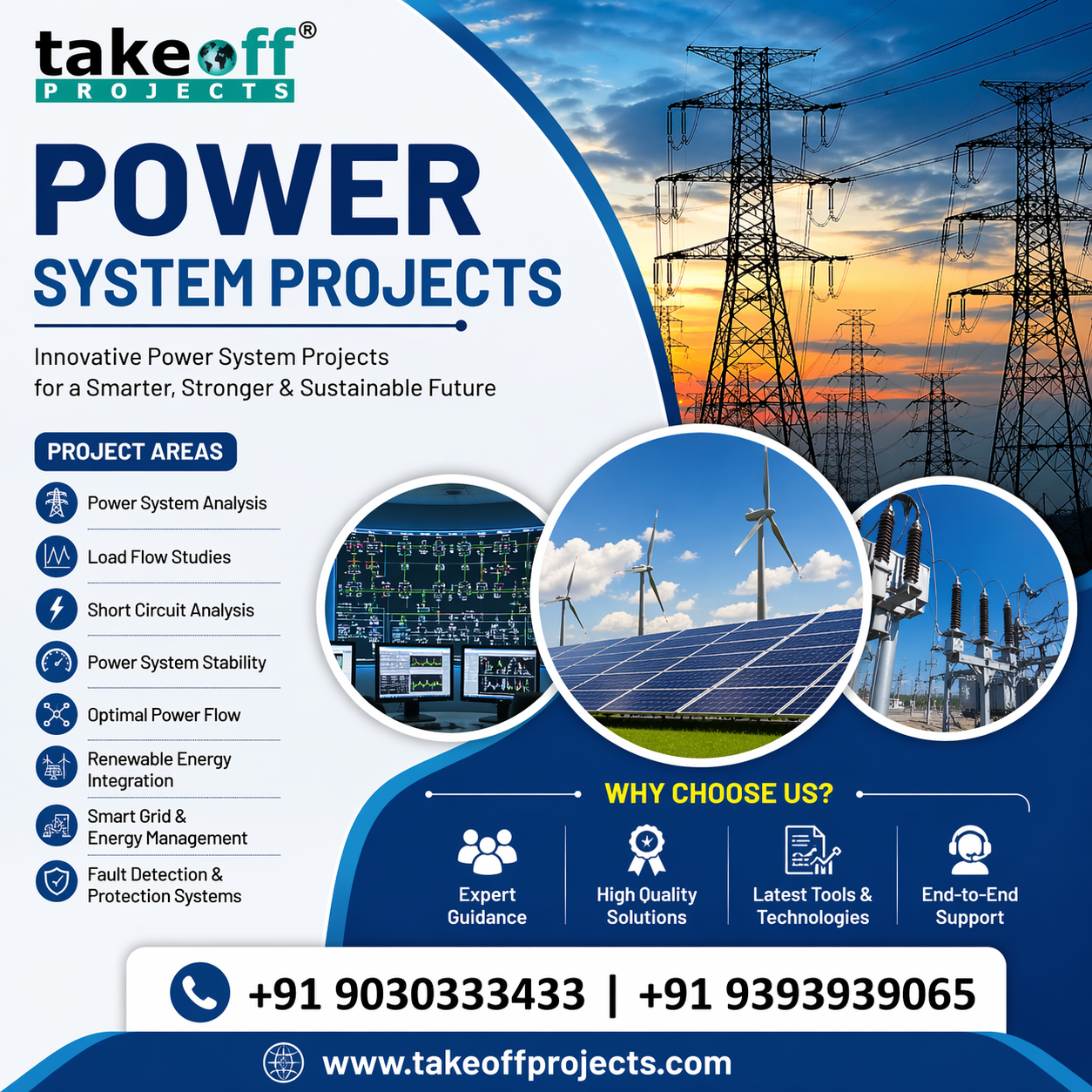 Top Power System Projects for Final Year Engineering Students