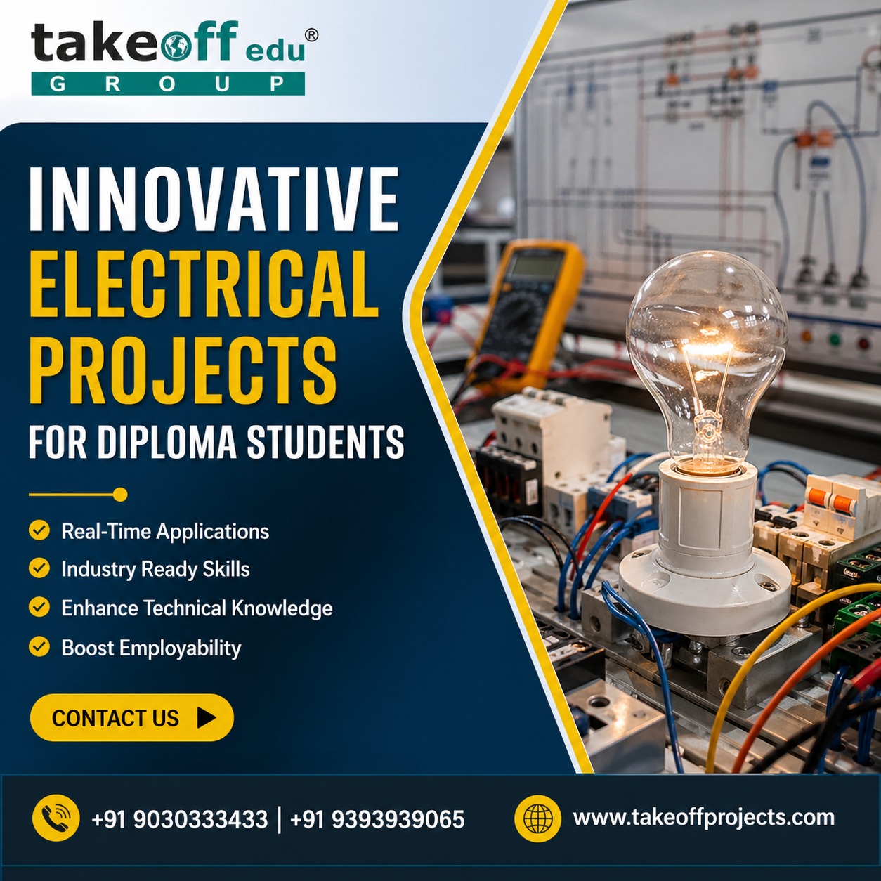 Top Innovative Electrical Projects for Diploma Students with Real-Time Results