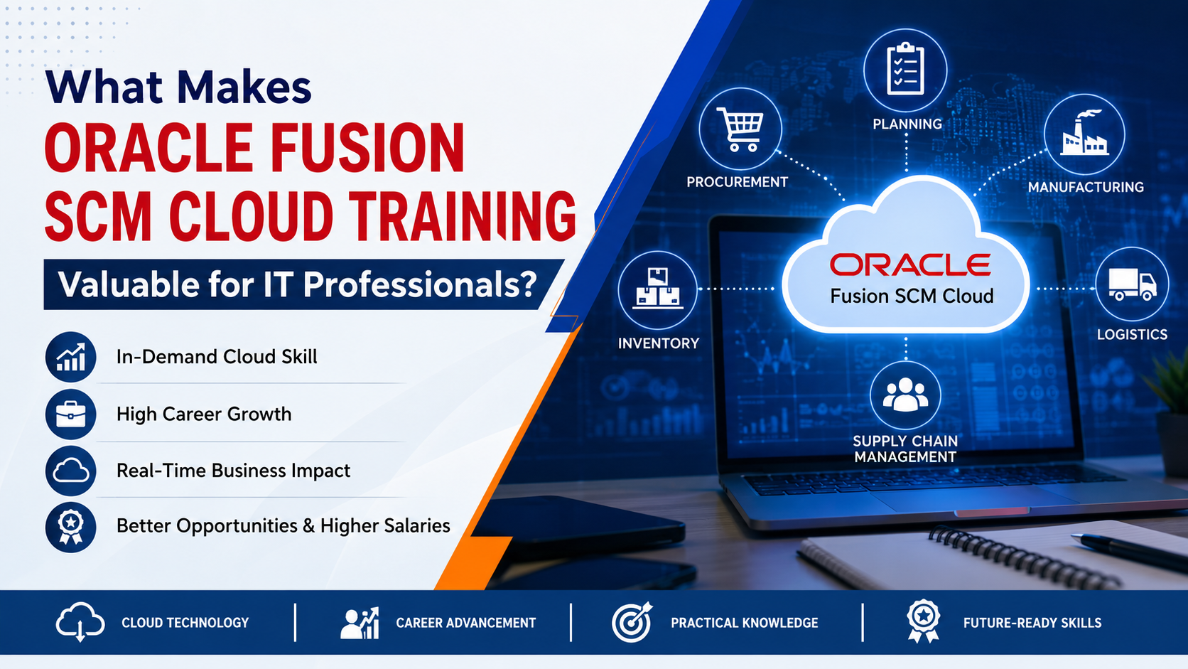 What Makes Oracle Fusion SCM Cloud Training Valuable for IT Professionals?