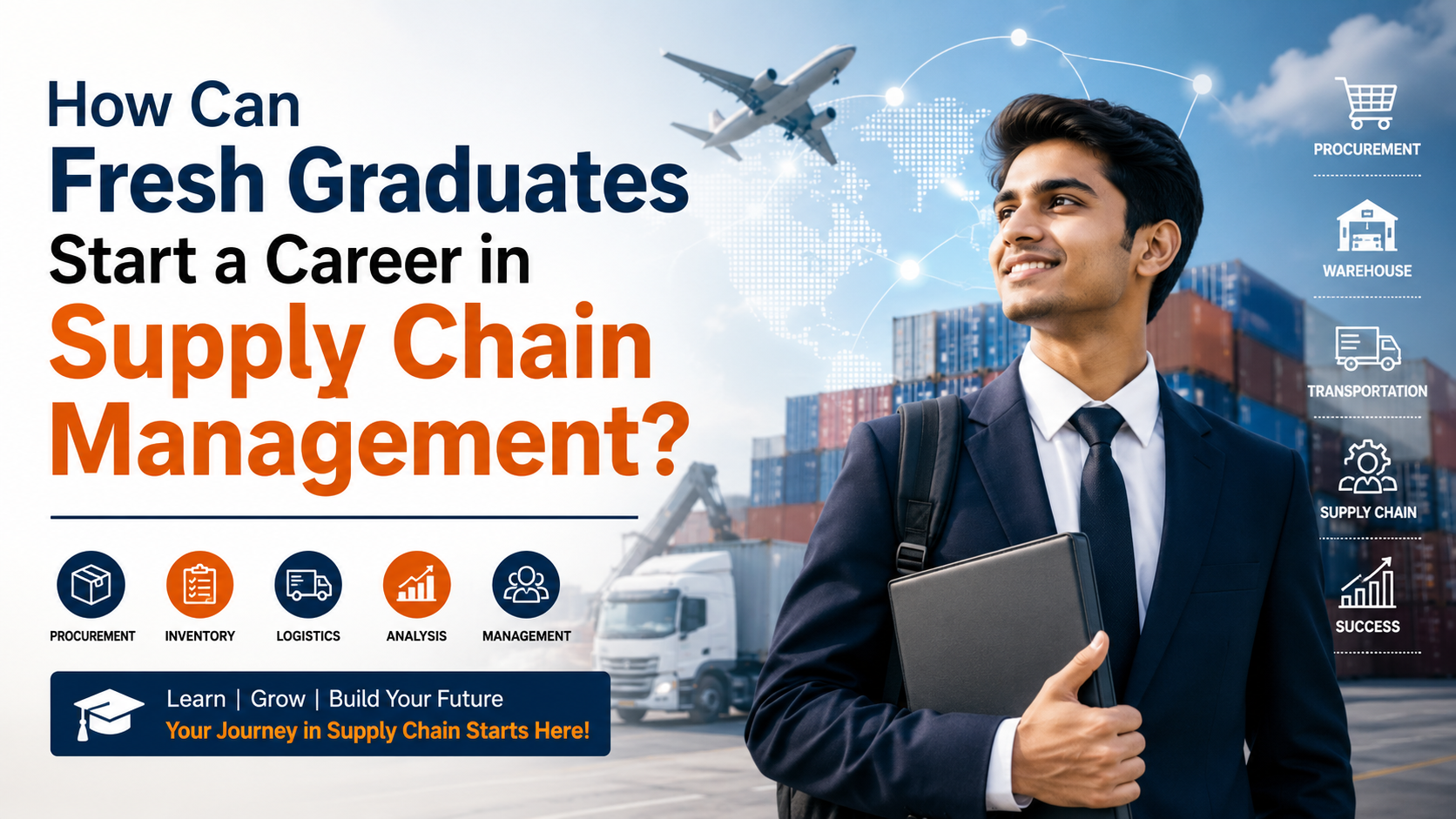 How Can Fresh Graduates Start a Career in Supply Chain Management?