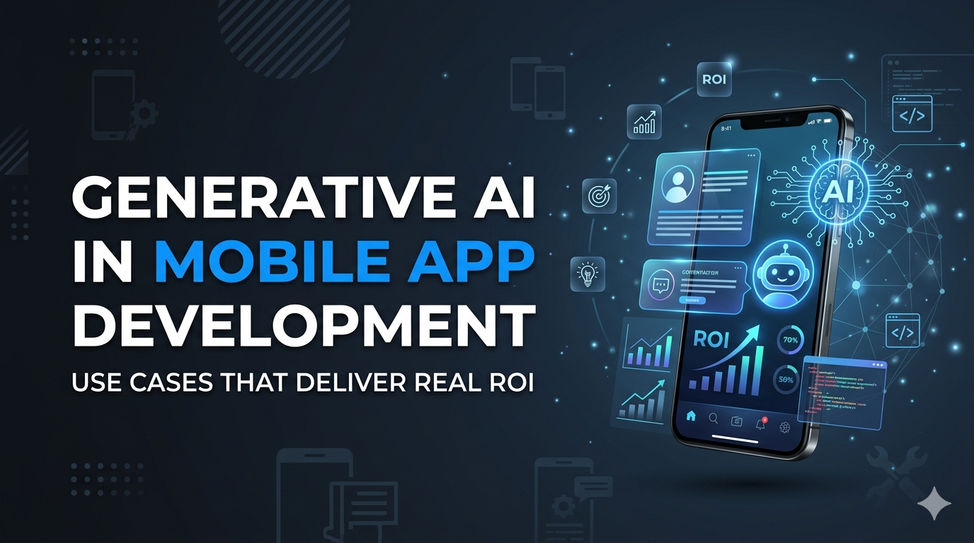 Generative AI in Mobile App Development: Use Cases That Deliver Real ROI