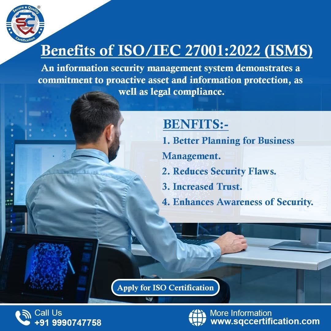 Benefits Of ISO/IEC 27001 Certification