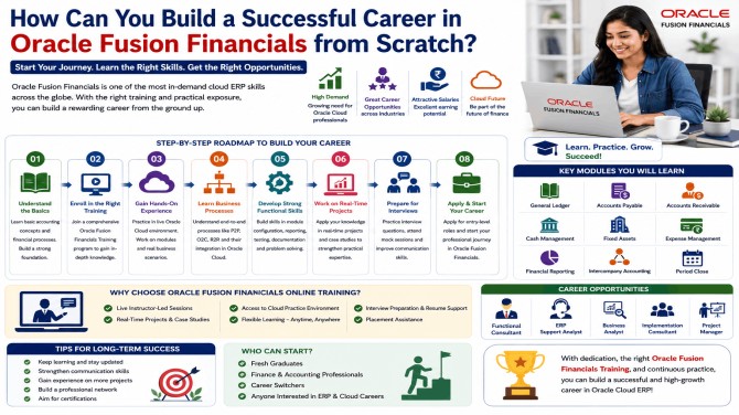 How Can You Build a Successful Career in Oracle Fusion Financials from Scratch?