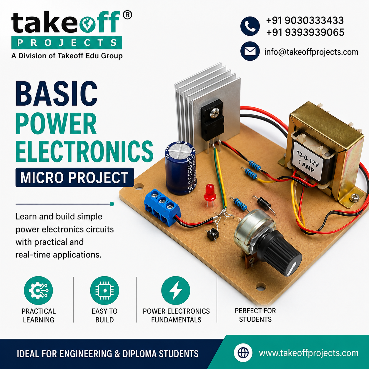 Basic Power Electronics Micro Project: Simple Ideas for Engineering Students