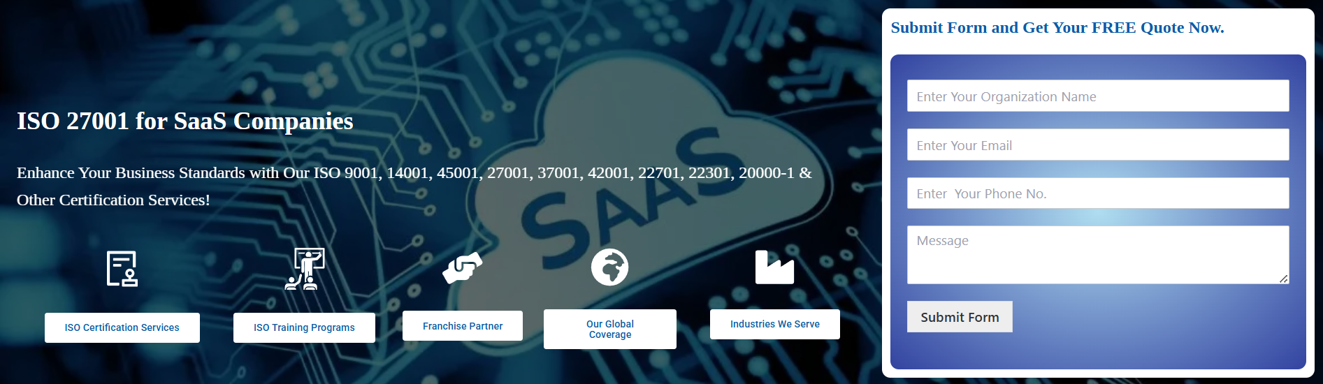 ISO 27001 Certification for SaaS Companies