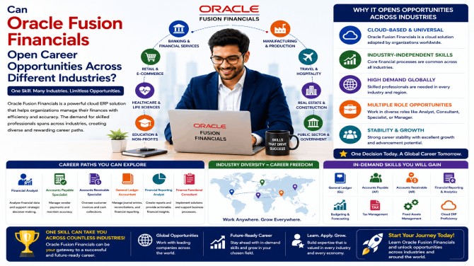 Can Oracle Fusion Financials Open Career Opportunities Across Different Industries?
