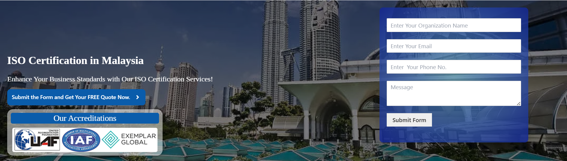 ISO Certification in Malaysia