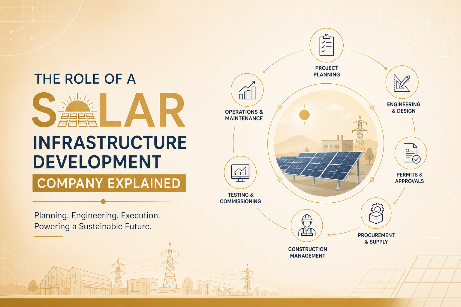 The Role of a Solar Infrastructure Development Company Explained