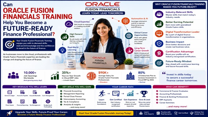 Can Oracle Fusion Financials Training Help You Become a Future-Ready Finance Professional?