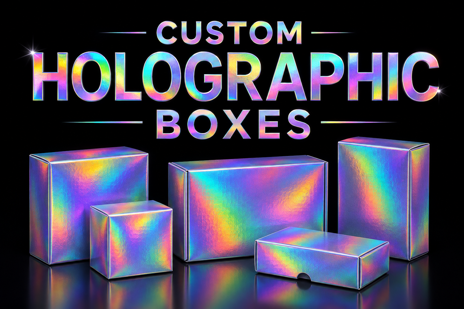 Custom Holographic Boxes: Premium Packaging That Captivates Customers