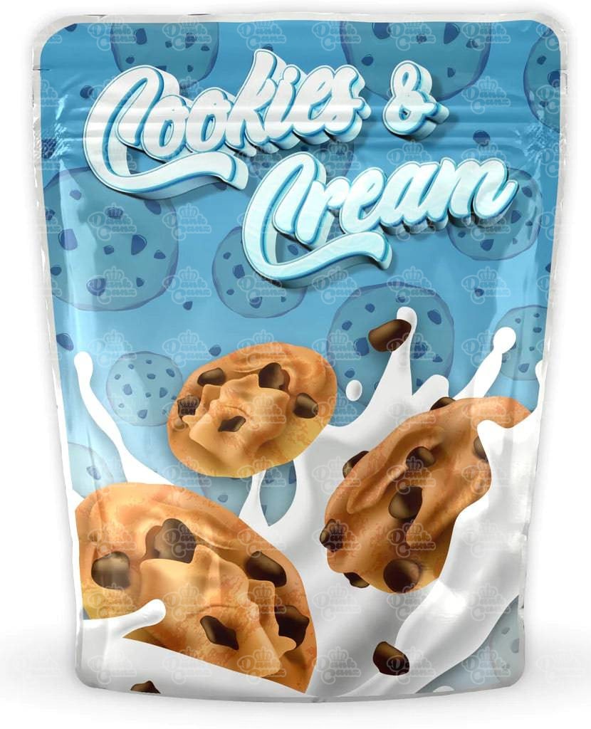 Custom Cookies Mylar Bags for Safe Storage Use