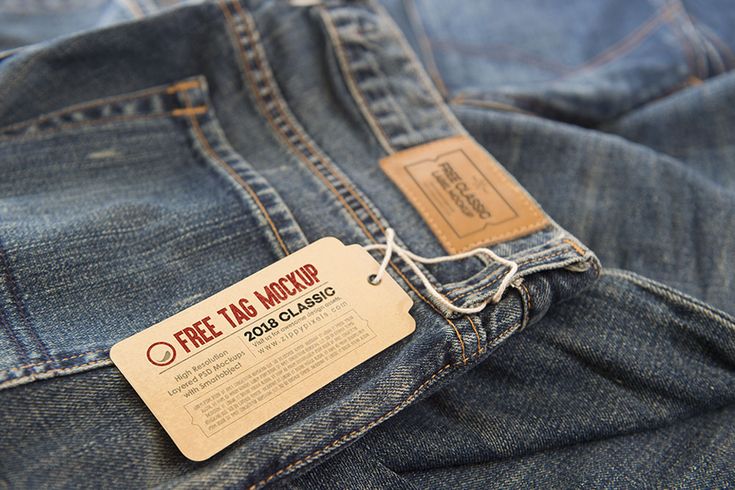 Custom Jeans Tags for Better Product Presentation
