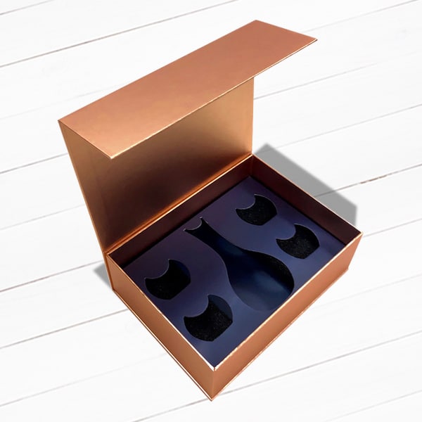 Elegant Rigid Box Packaging With Custom Foam Inserts