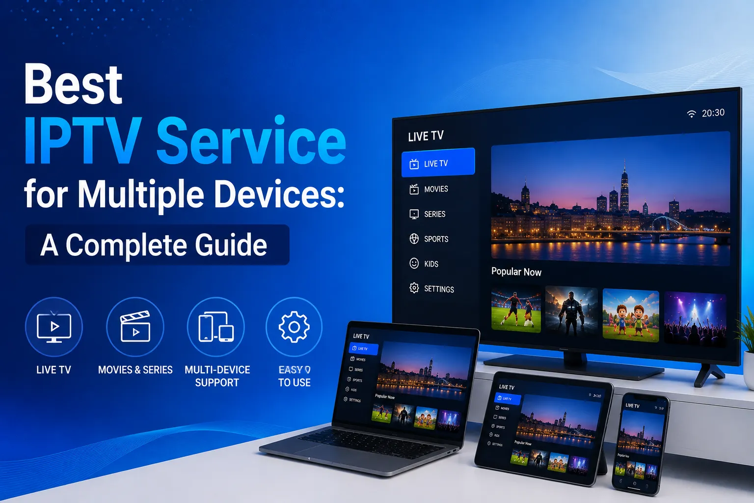 Best IPTV Service for Multiple Devices: A Complete Guide