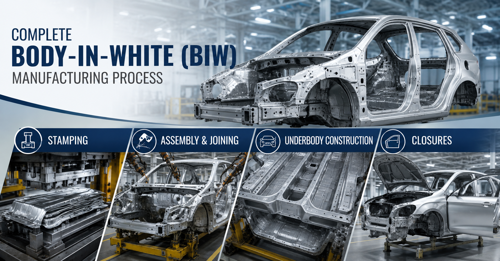 The Complete Body-in-White (BIW) Manufacturing Process Explained