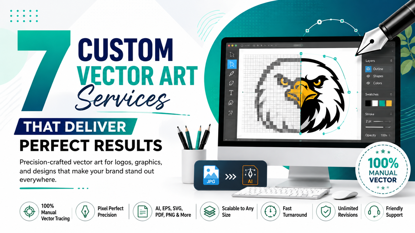 7 Custom Vector Art Services That Deliver Perfect Results