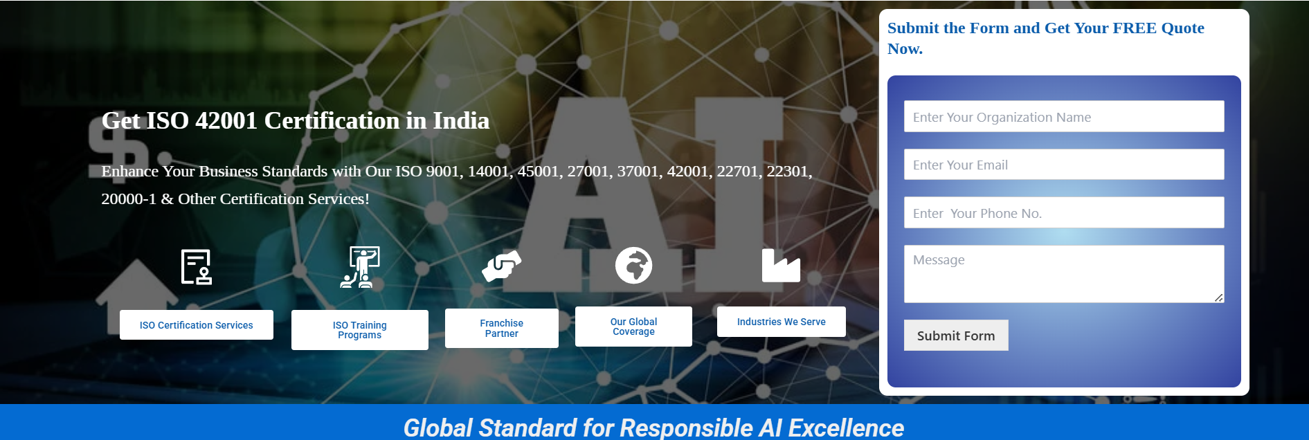 ISO 42001 Certification in India