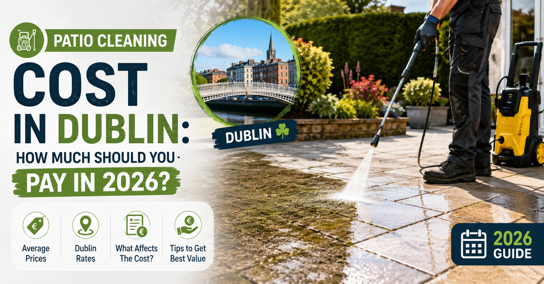 Patio Cleaning Cost in Dublin: How Much Should You Pay in 2026?