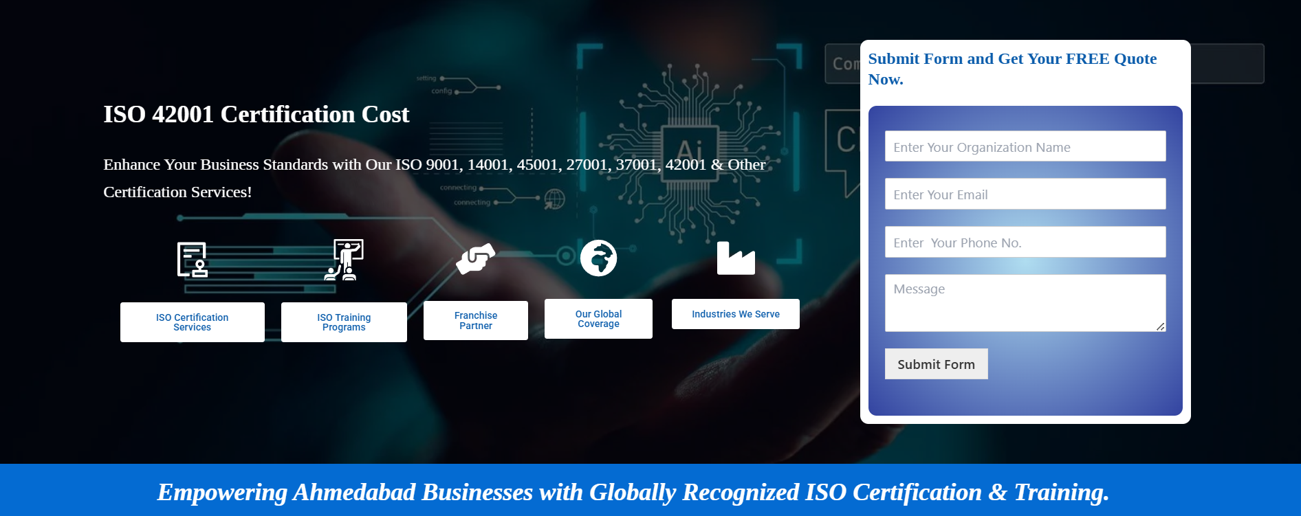 ISO 42001 Certification Cost