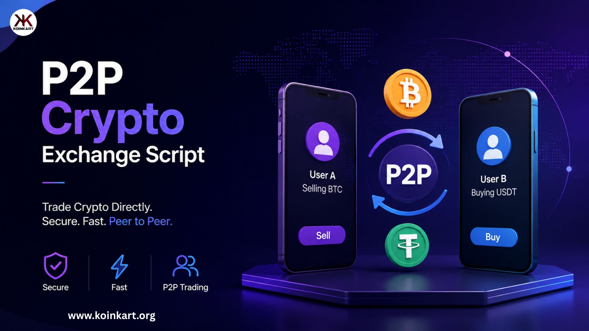 Why the P2P Crypto Exchange Script Is Becoming More Relevant to the Future of Digital Asset Trading?