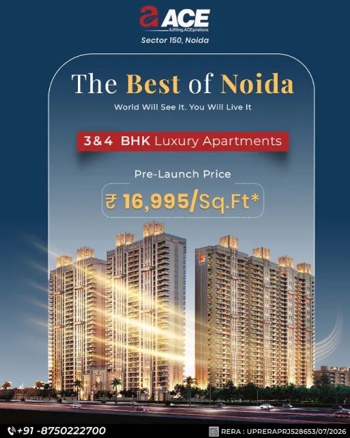 ACE Arte – Premium Residential Living in Sector 150, Noida