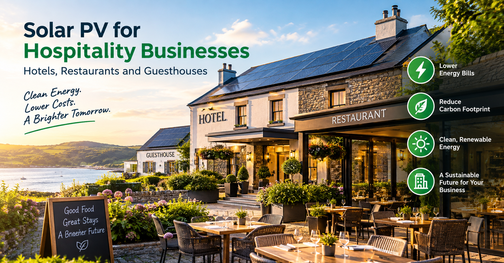 Solar PV for Hospitality Businesses: A Guide for Ireland